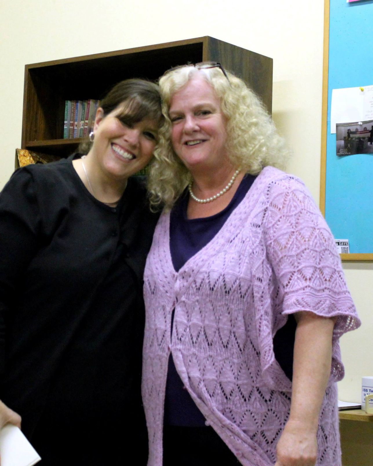Sarah and Deb